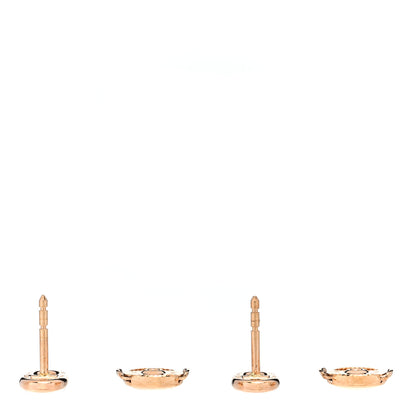 Hermes 18K Rose Gold TPM Farandole Stud Earrings 3 of 5