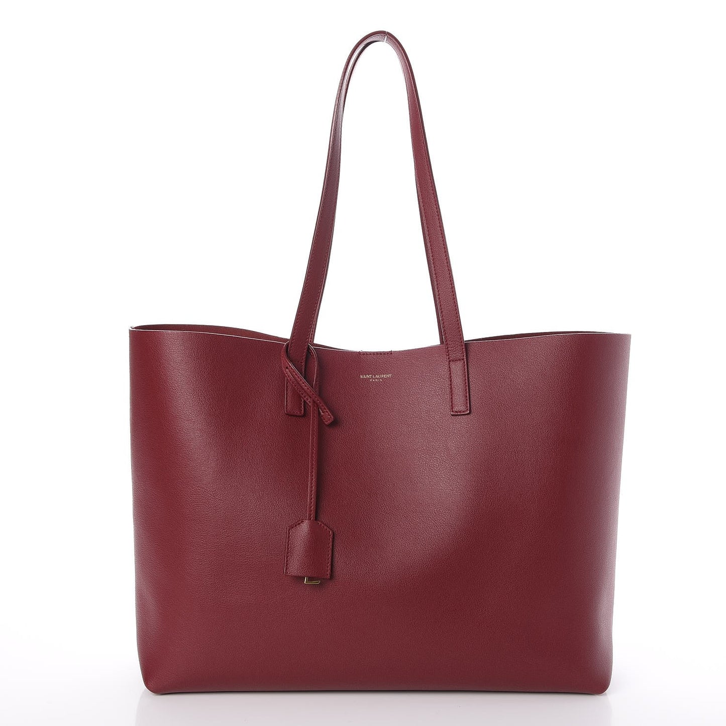 Calfskin Large Shopping Tote Palissandre
