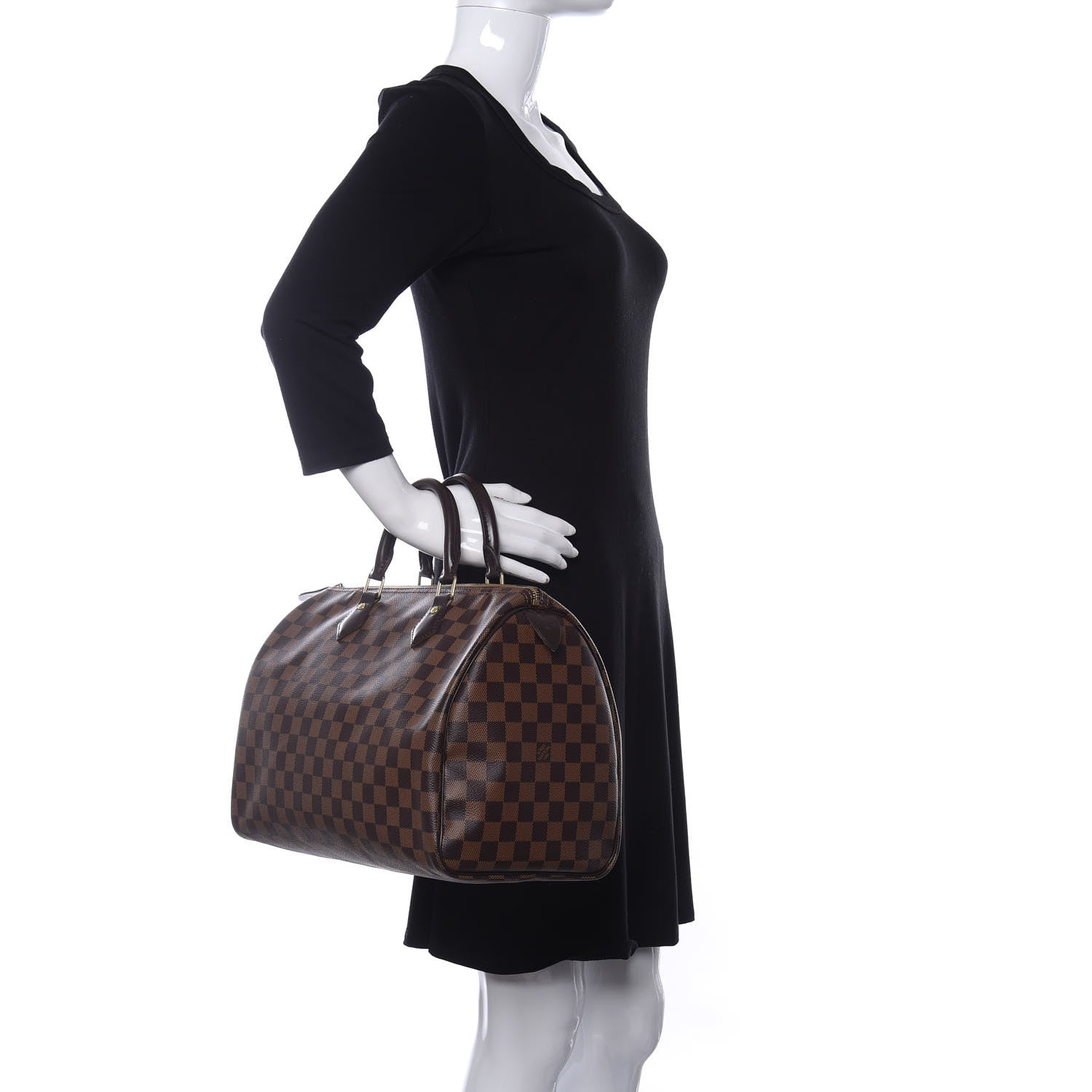 Louis Vuitton Damier Ebene Speedy 35 2 of 8