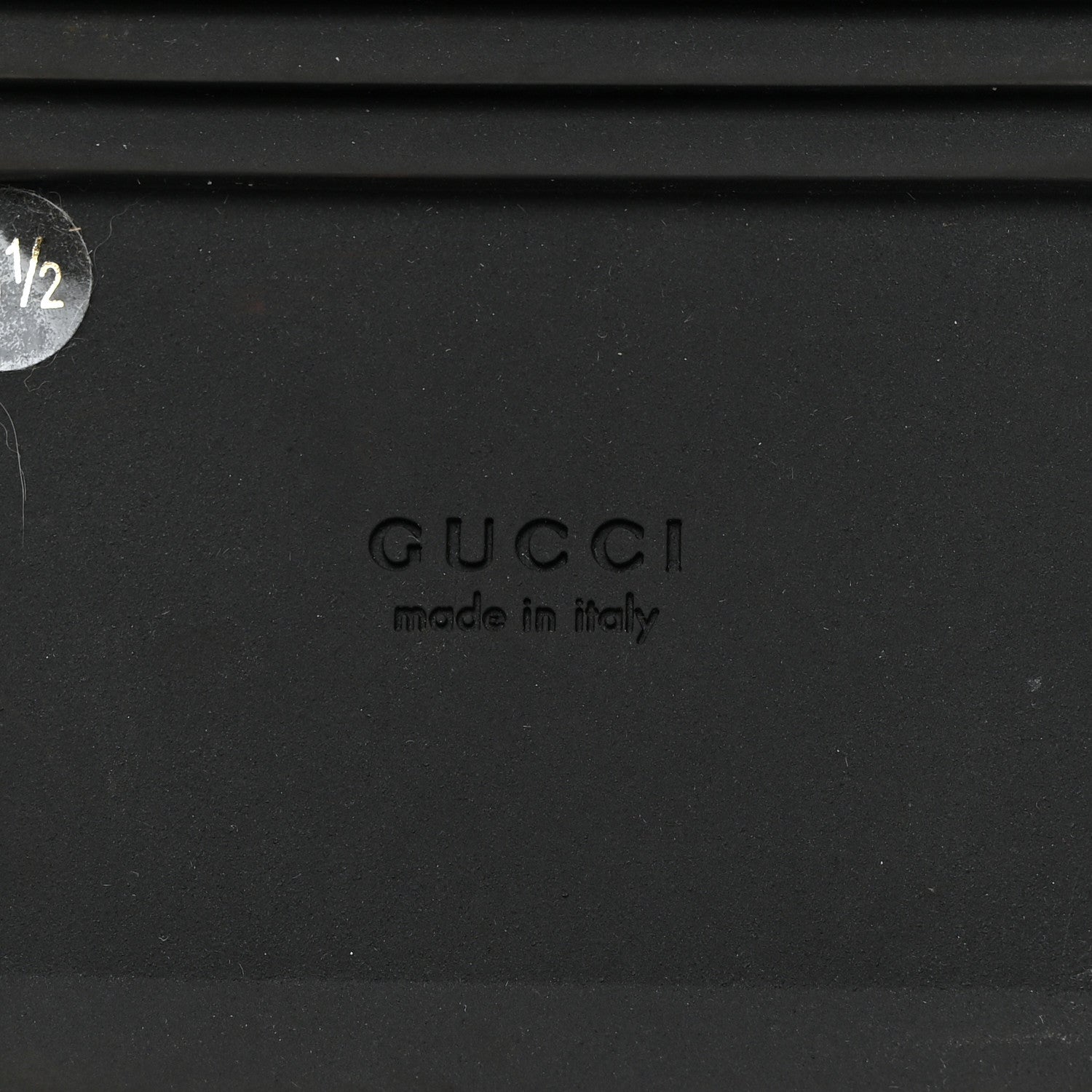 Gucci Jacquard Black Denim GG Monogram Angelina Platform 55mm Slide Sandals 36.5 Black Ivory 8 of 9