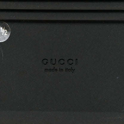 Gucci Jacquard Black Denim GG Monogram Angelina Platform 55mm Slide Sandals 36.5 Black Ivory 8 of 9