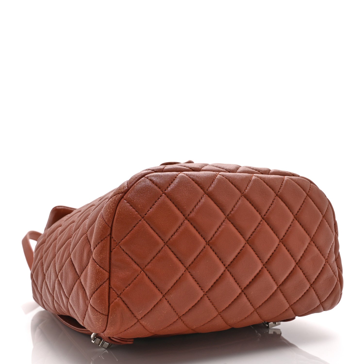 Chanel Lambskin Quilted Small Urban Spirit Backpack Brown 4 of 12