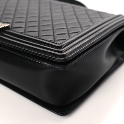 Chanel Calfskin Quilted Large Boy Flap Black 9 of 9