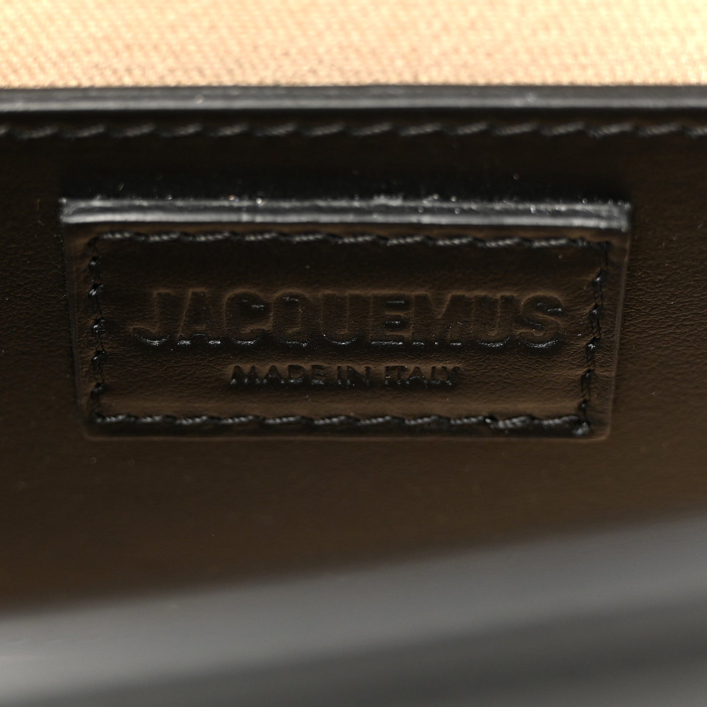 Smooth Calfskin Le Grand Bambino Black
