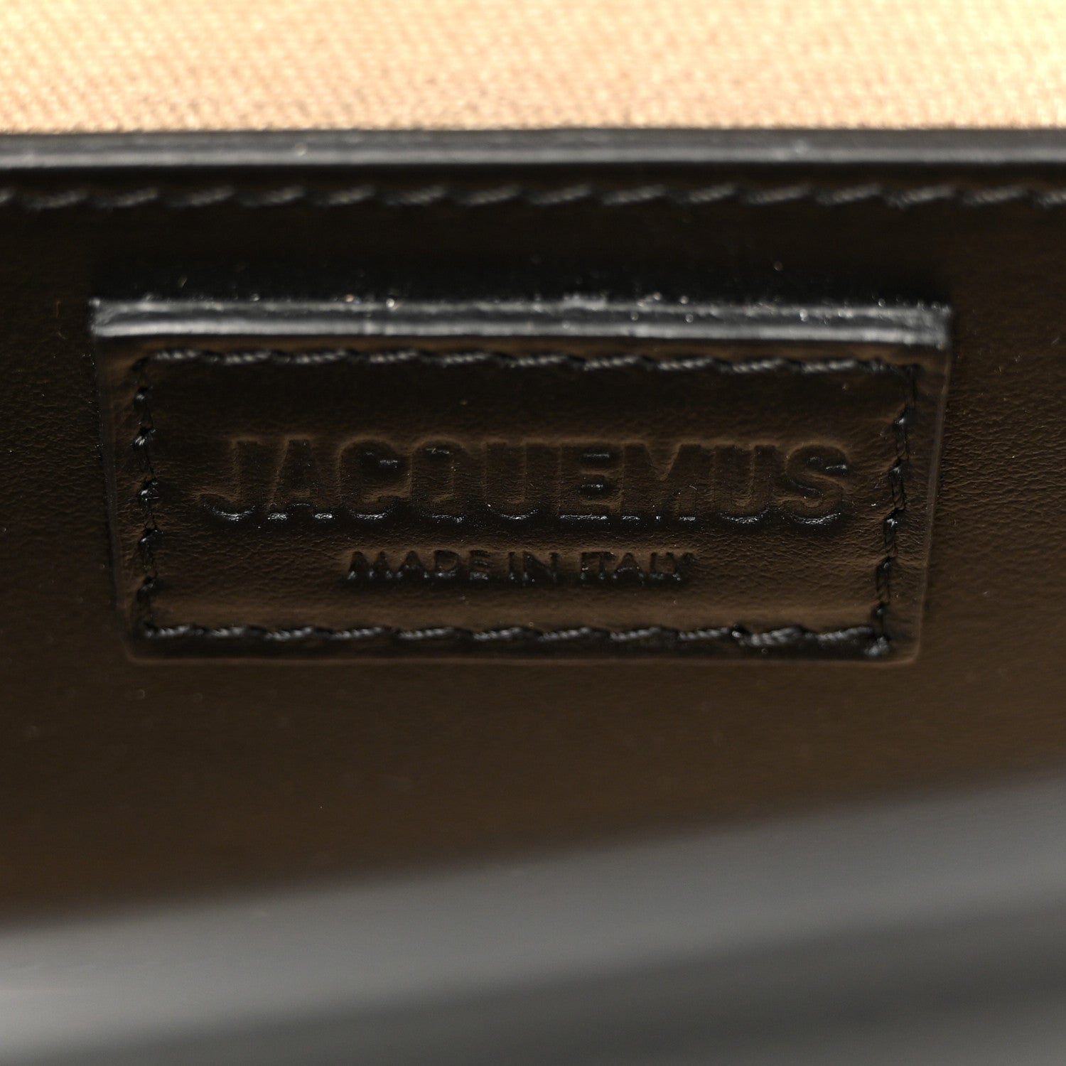 Jacquemus Smooth Calfskin Le Grand Bambino Black 6 of 9