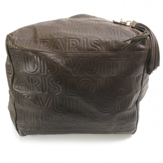 Monogram Paris Souple Whisper GM Chocolate