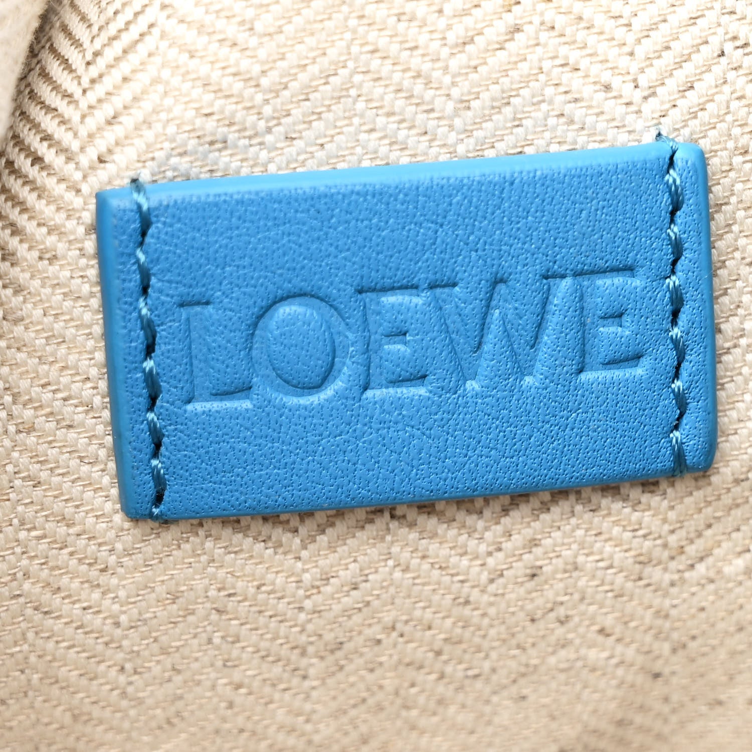 Loewe Velvet Paula's Ibiza Drawstring Pouch Light Blue 6 of 10