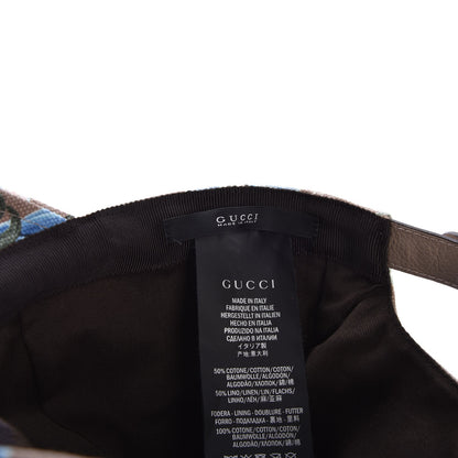 Gucci Canvas Flora Knight Baseball Hat S Brown 7 of 8