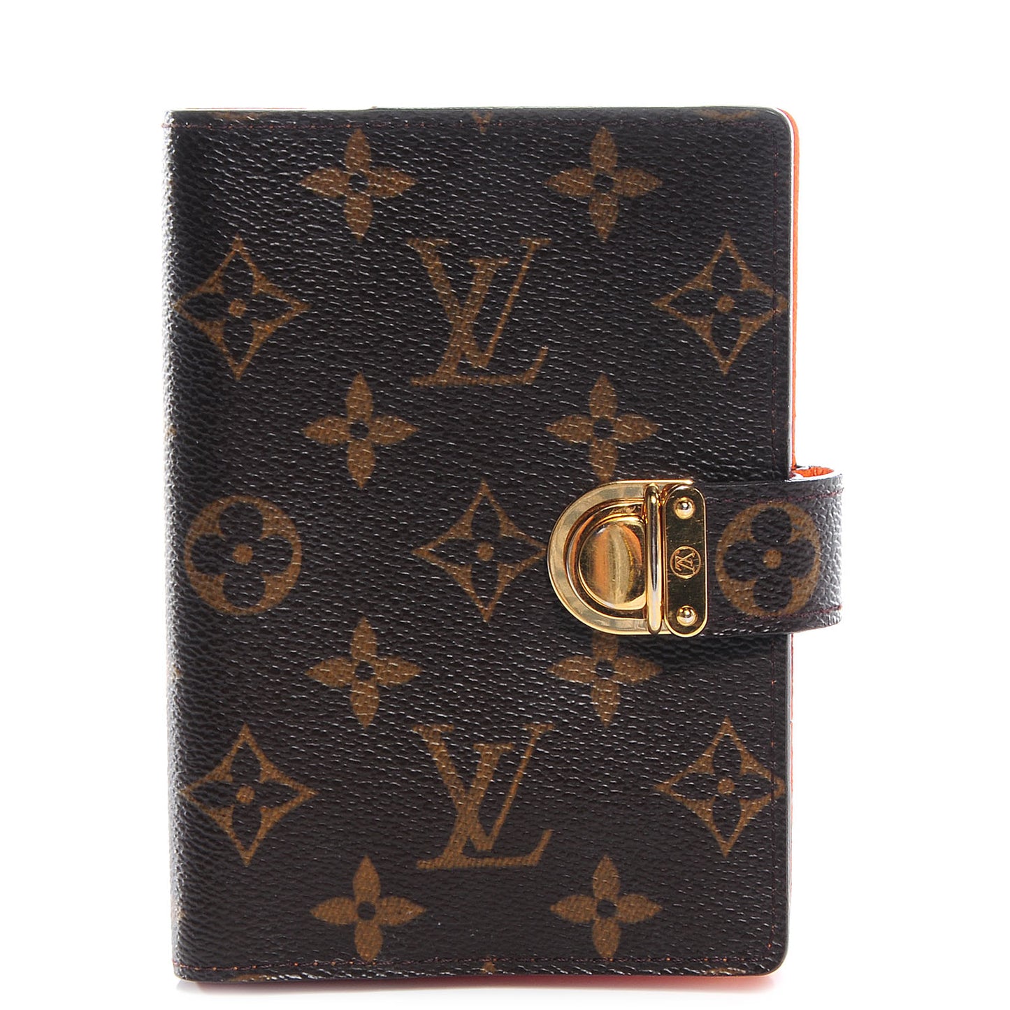 Monogram Koala Small Ring Agenda PM Orange
