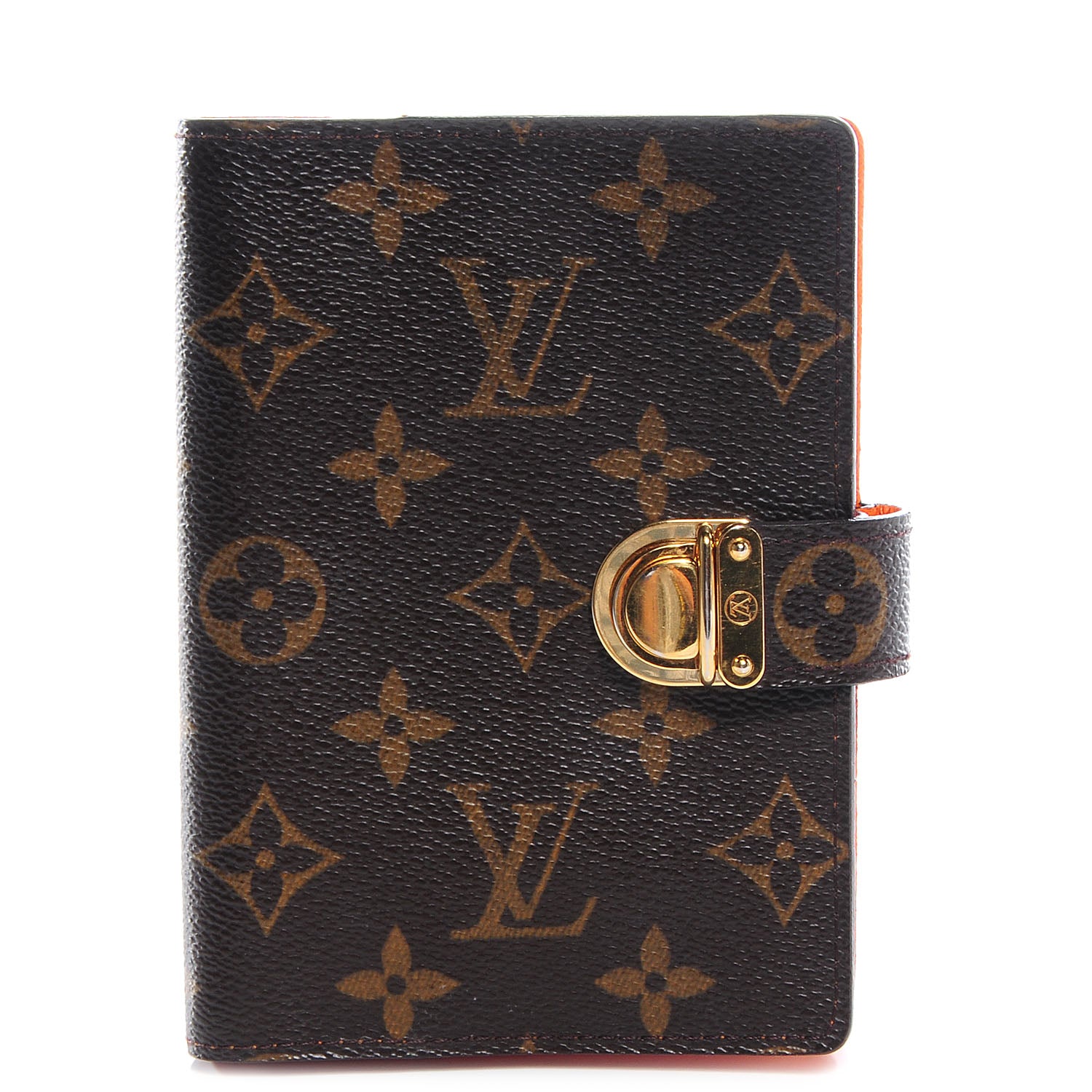 Louis Vuitton Monogram Koala Small Ring Agenda PM Orange 1 of 7