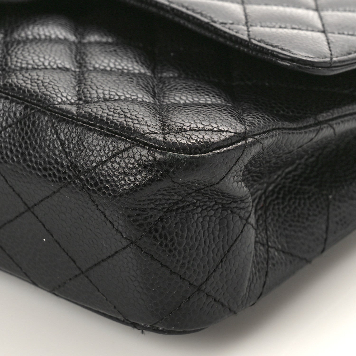 Chanel Caviar Quilted Medium Double Flap Black 9 of 9