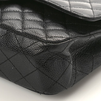 Chanel Caviar Quilted Medium Double Flap Black 9 of 9