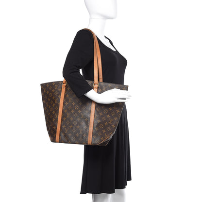 Louis Vuitton Monogram Sac Shopping Tote 2 of 26
