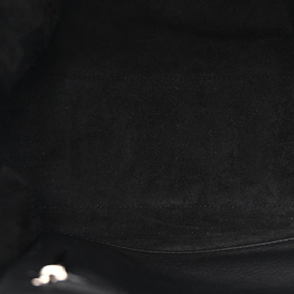 The Row Grained Calfskin Soft Bowling Bag Black 5 of 14