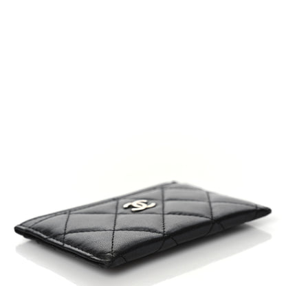 Chanel Lambskin Quilted Card Holder Black 4 of 10