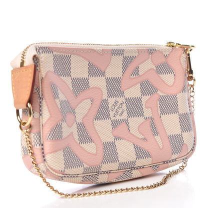 Louis Vuitton Damier Azur Tahitienne Mini Pochette Accessories 3 of 7