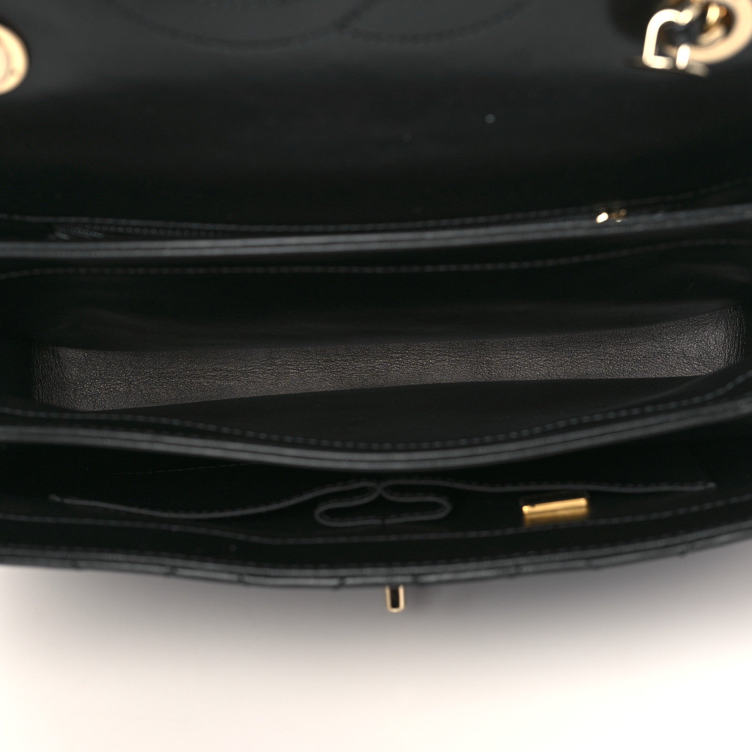Chanel Lambskin Quilted Medium Trendy CC Flap Dual Handle Bag Black 4 of 9