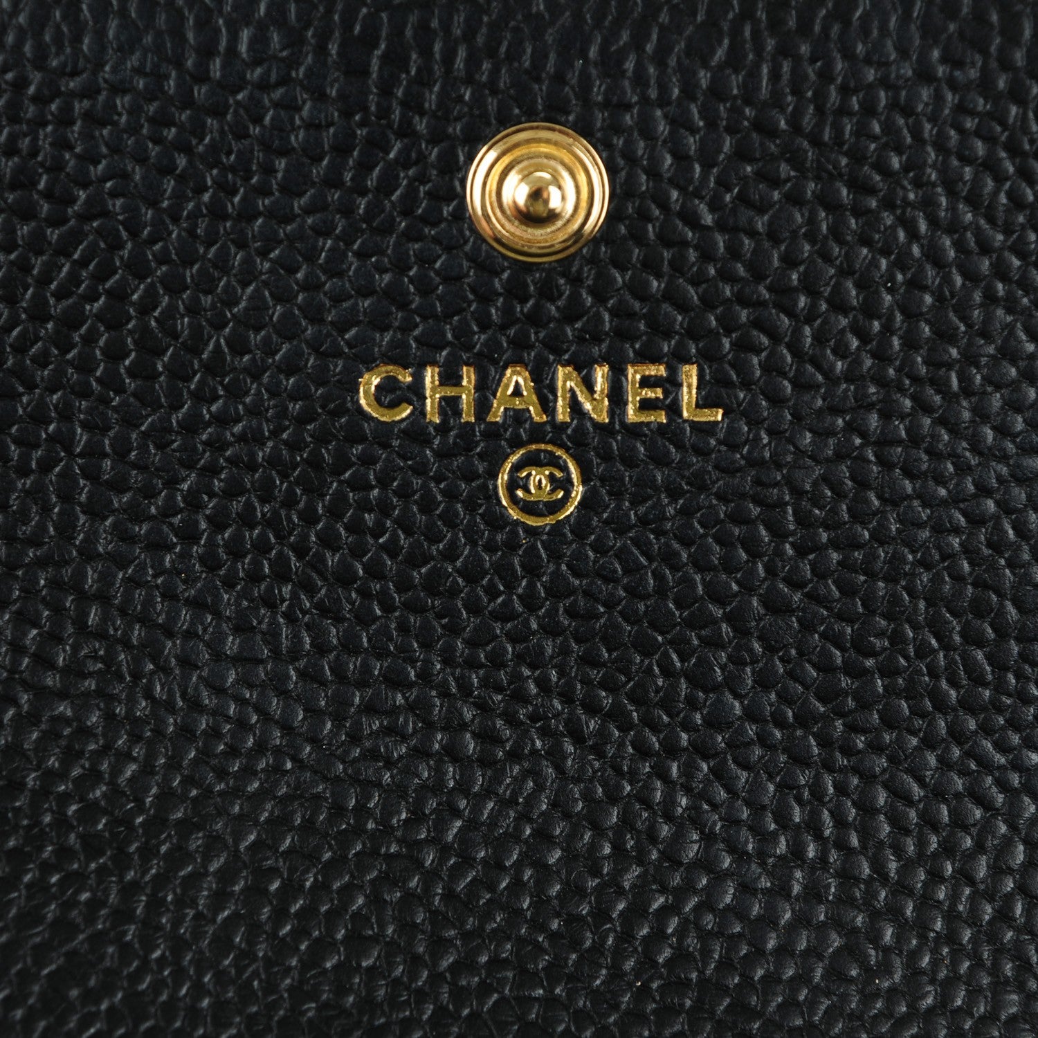Chanel Caviar Quilted Boy Flap Wallet Black 6 of 8