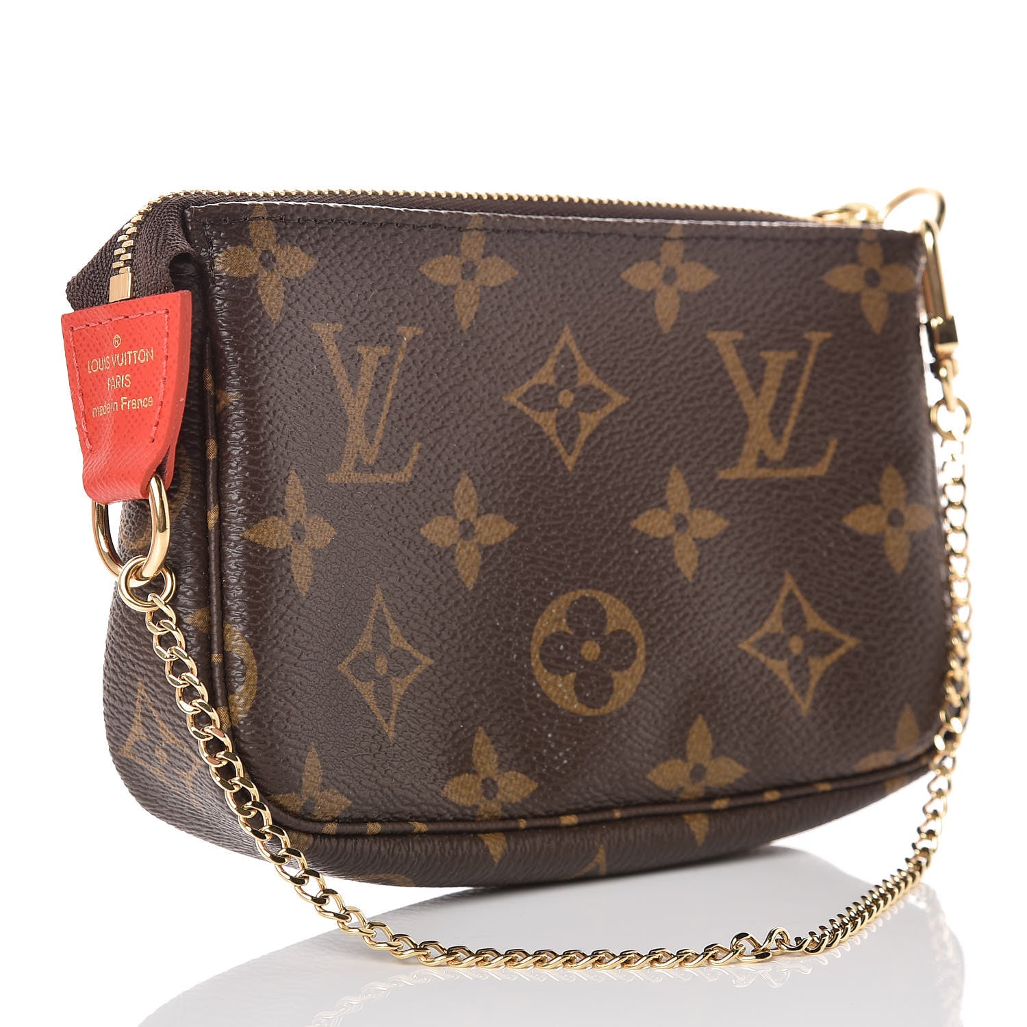 Louis Vuitton Monogram 2018 Christmas Animation Mini Cats Pochette Accessories 3 of 8
