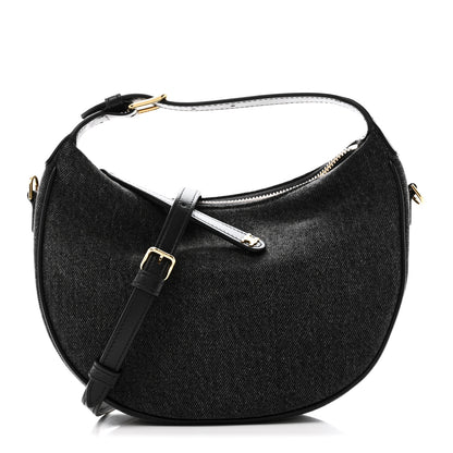 Celine Denim Teen Lulu Shoulder Bag Dark Grey 1 of 8