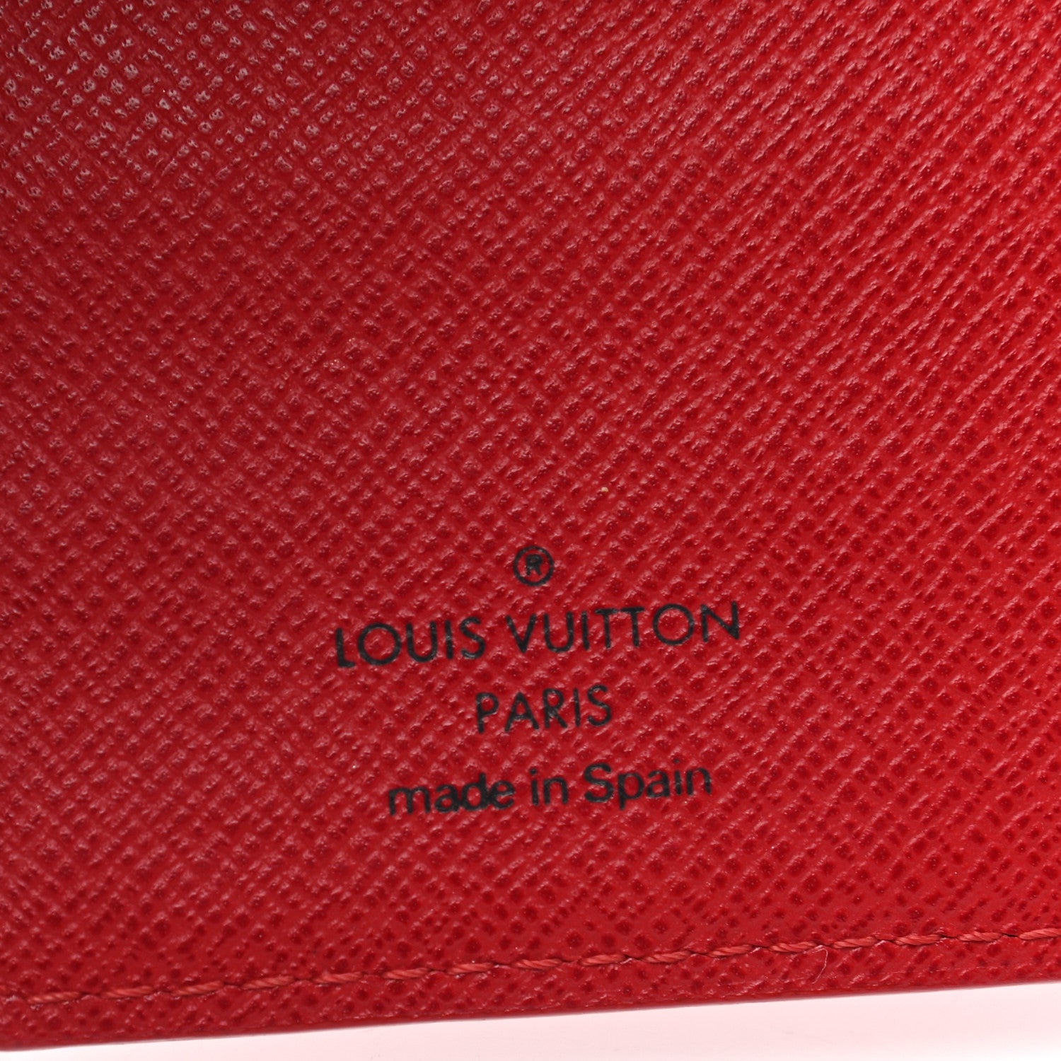 Louis Vuitton Epi Small Ring Agenda Cover Rouge 7 of 10