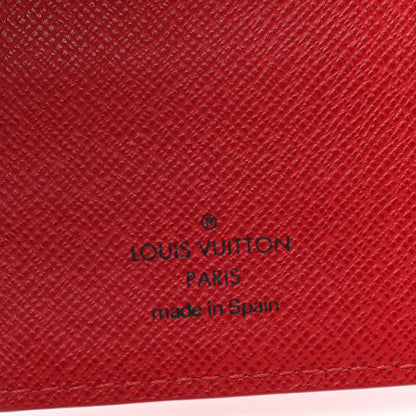 Louis Vuitton Epi Small Ring Agenda Cover Rouge 7 of 10