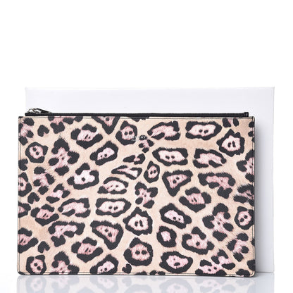 Givenchy Coated Canvas Jaguar Print Zip Pouch 18 of 18