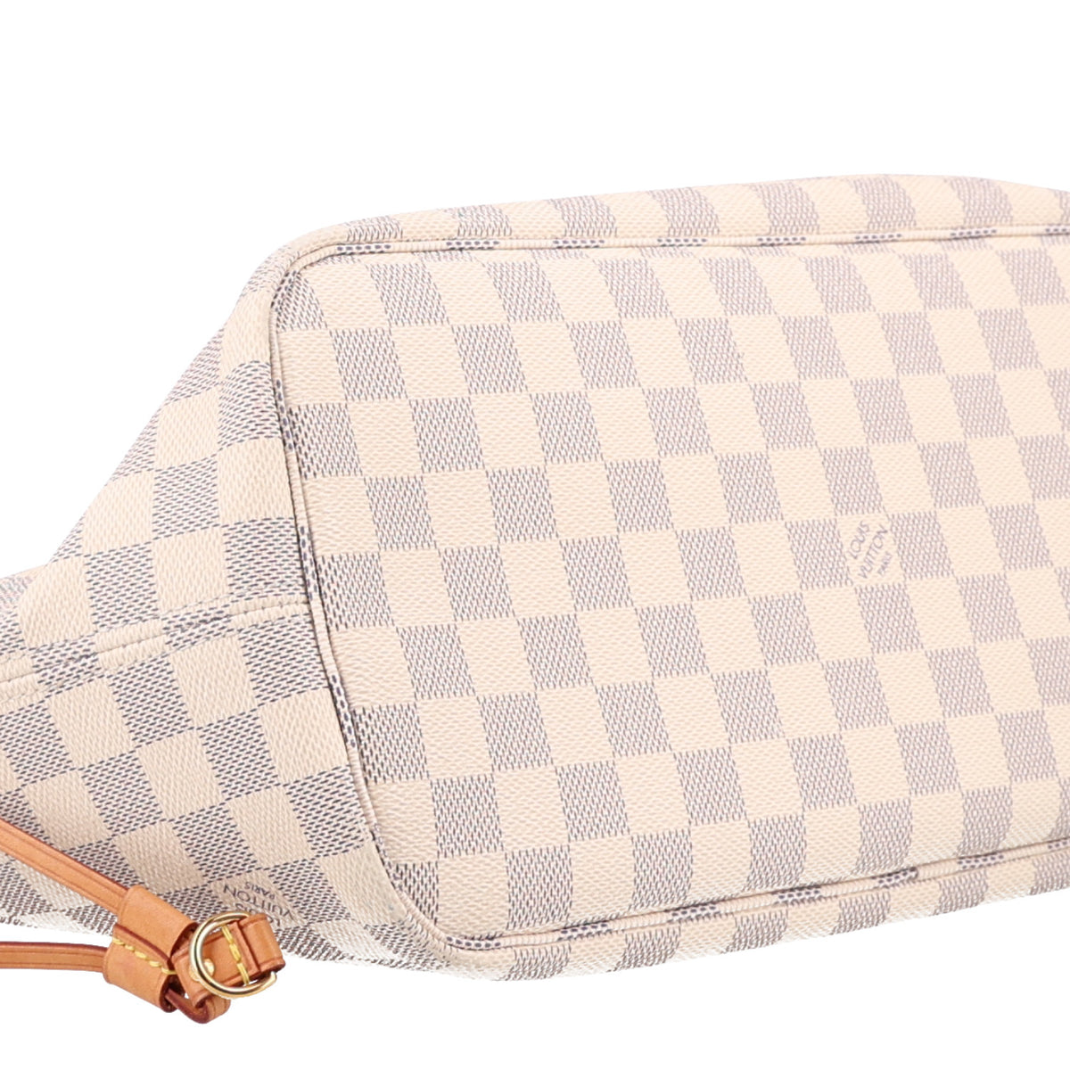 Louis Vuitton Damier Azur Neo Neverfull MM Rose Ballerine 8 of 9