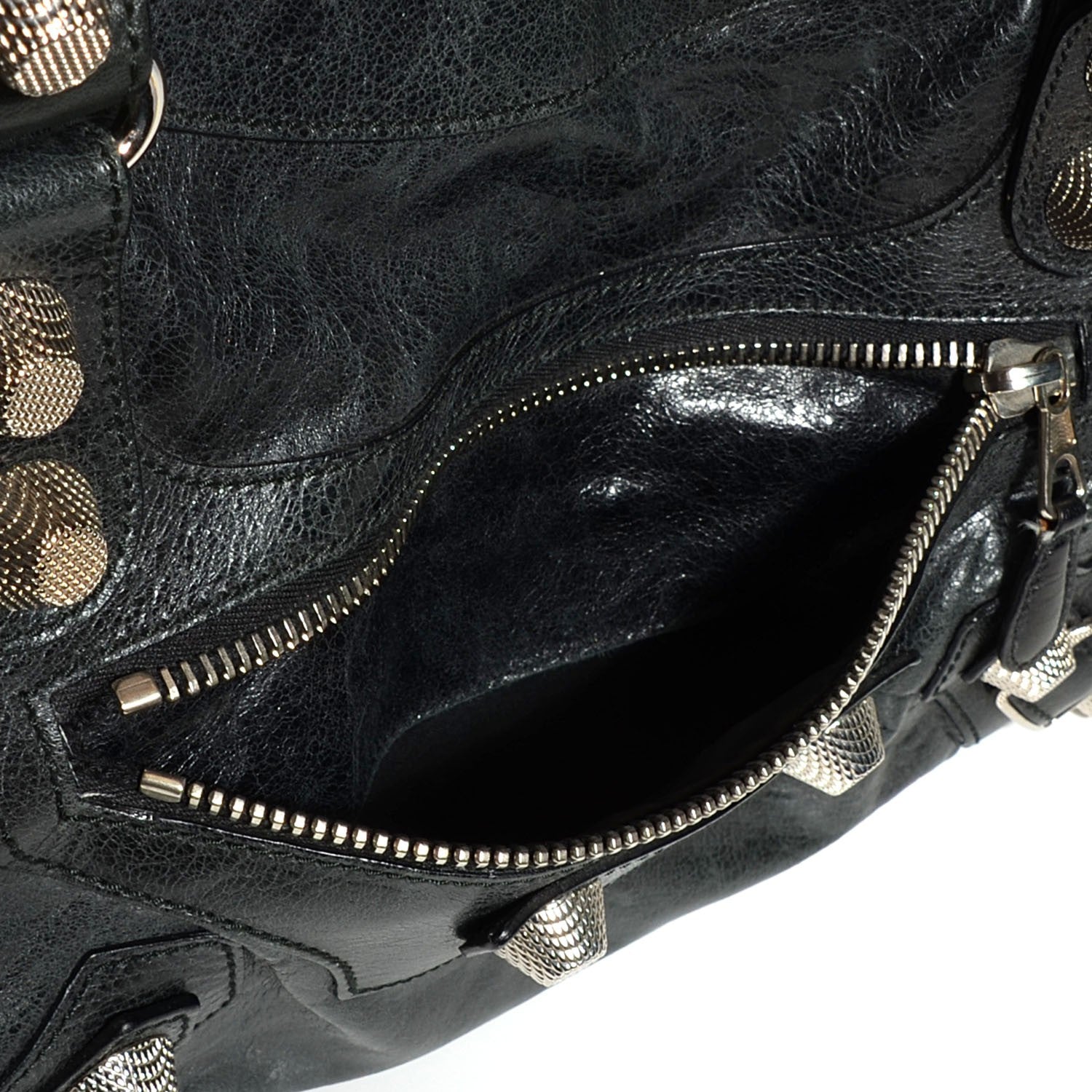 Balenciaga Agneau Giant 21 Silver Hardware City Black 8 of 12