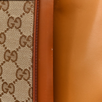 Gucci Monogram Cordovan Lux GG Knee High Boots 36 Beige Cuir 10 of 15