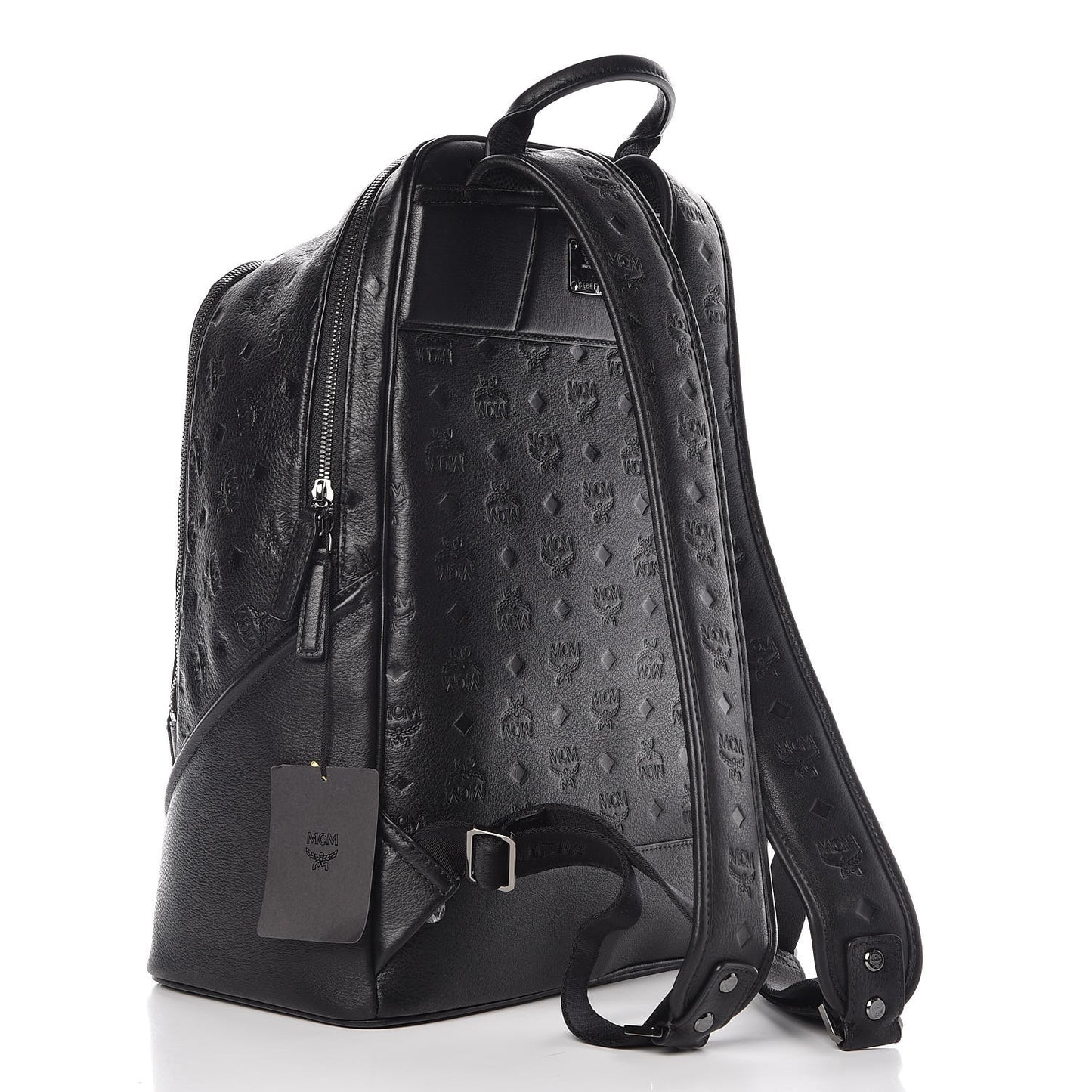Calfskin Ottomar Monogram Duke Backpack Black