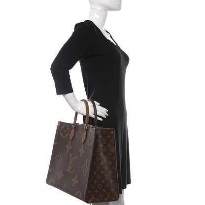Louis Vuitton Reverse Monogram Giant Onthego GM 3 of 11