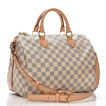 Louis Vuitton Damier Azur Speedy Bandouliere 30 4 of 8