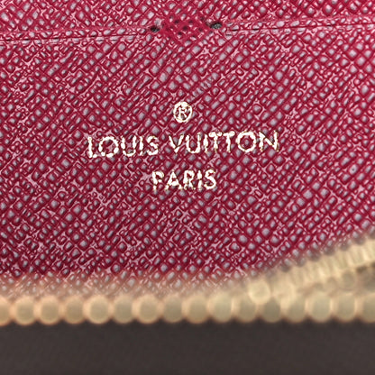 Louis Vuitton Monogram Clemence Wallet Fuchsia 6 of 10