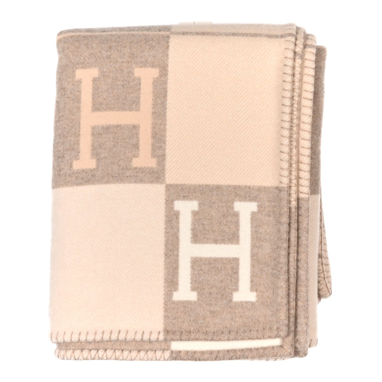 Wool Cashmere Avalon III Blanket Coco Camomille