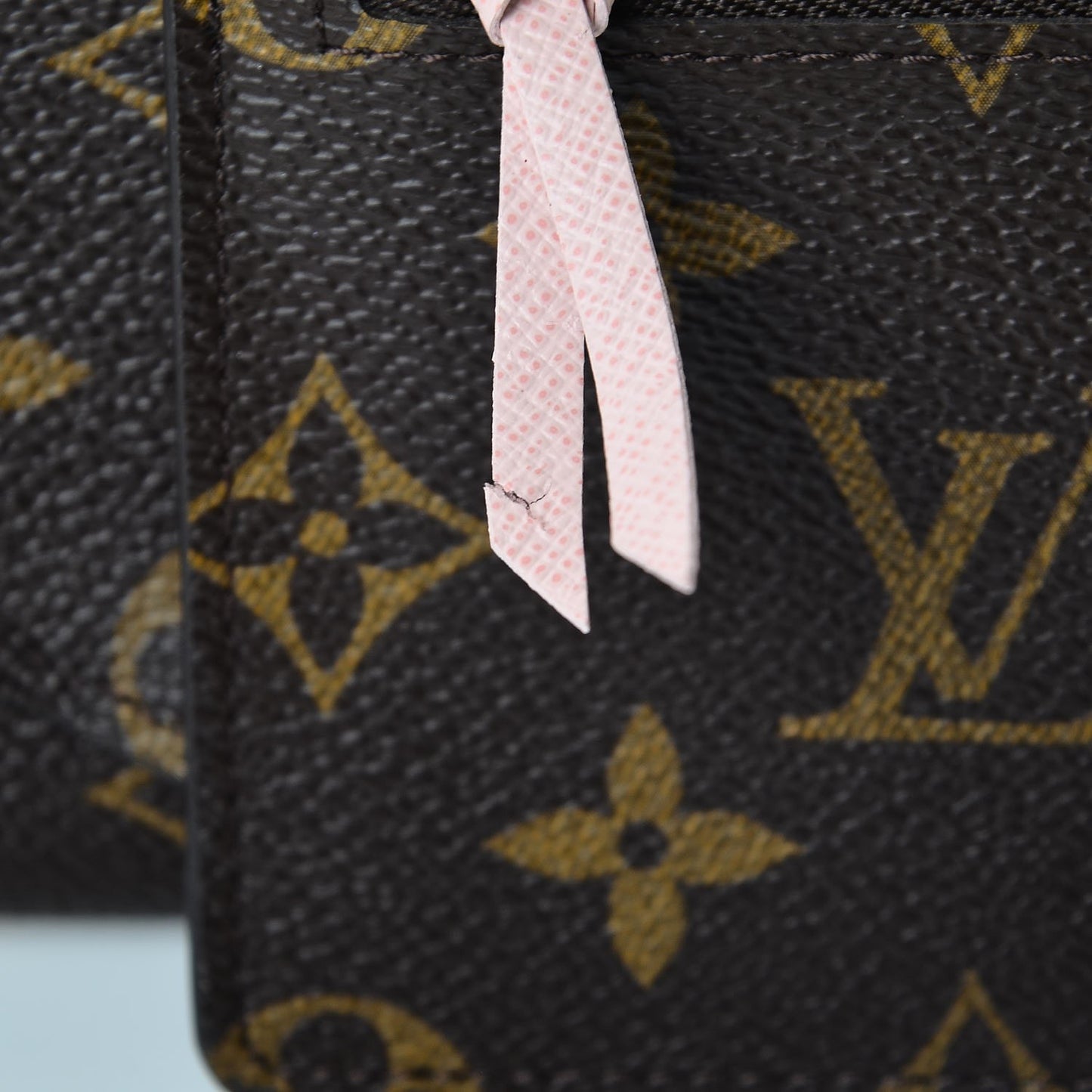 Monogram Josephine Wallet Rose Ballerine