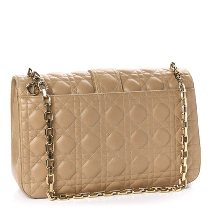 Christian Dior Lambskin Cannage Large Miss Dior Flap Beige 3 of 14
