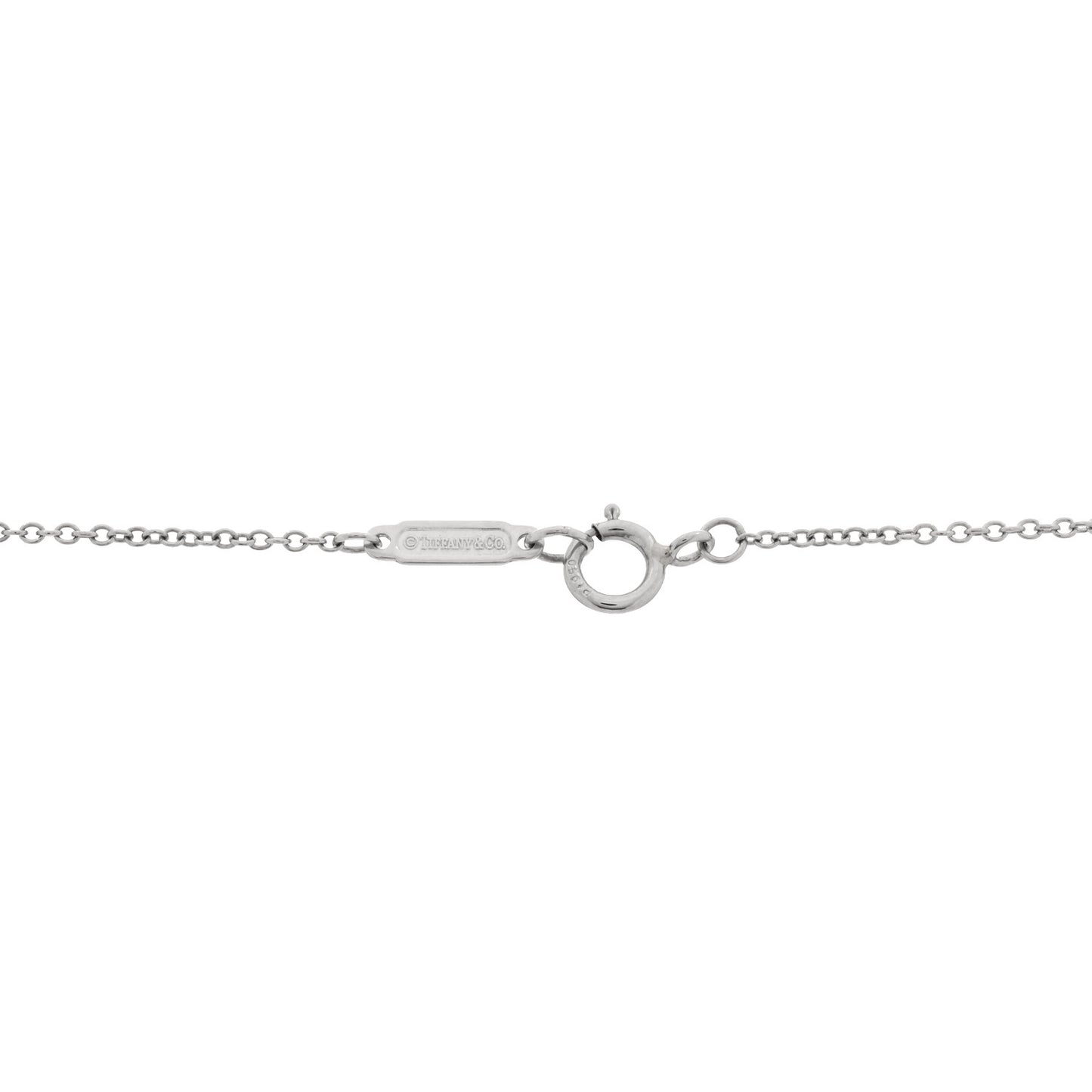 Platinum Diamond Paper Flowers Cluster Pendant Necklace