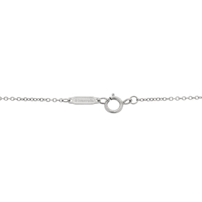 Tiffany Platinum Diamond Paper Flowers Cluster Pendant Necklace 3 of 3