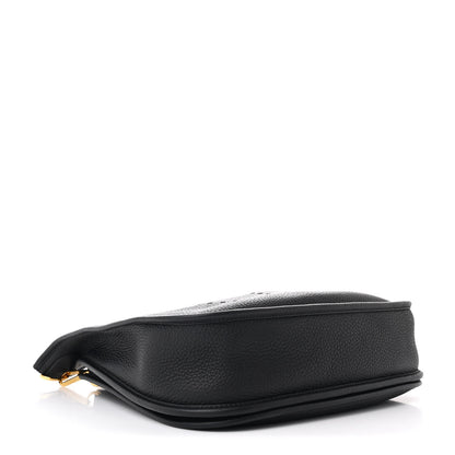 Hermes Taurillon Clemence Evelyne III PM Black 4 of 10