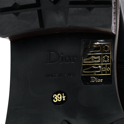 Christian Dior Calfskin Dior Quest 35mm Hiking Boots 39.5 Black 6 of 9