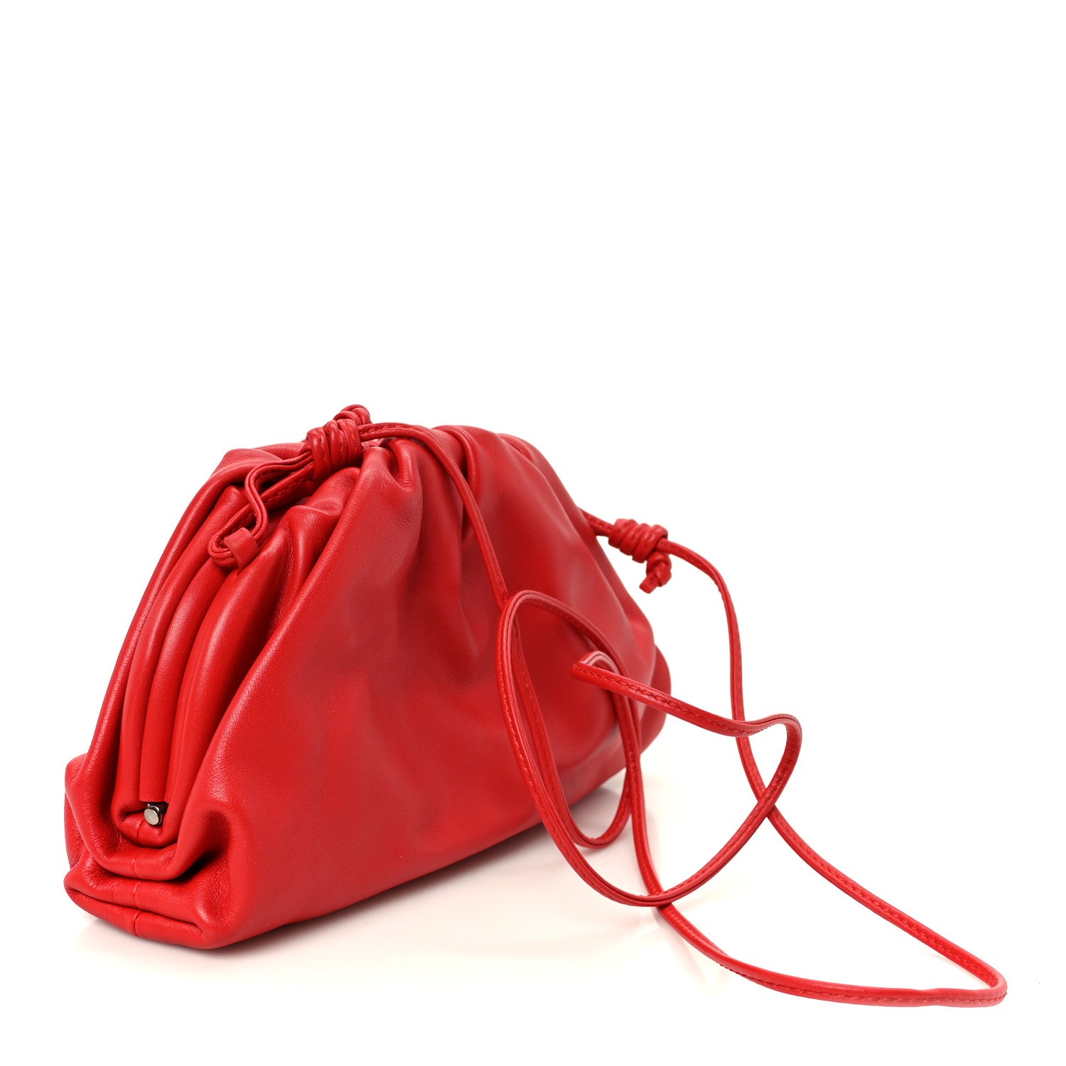 Bottega Veneta Butter Calfskin The Mini Pouch Red 1868207