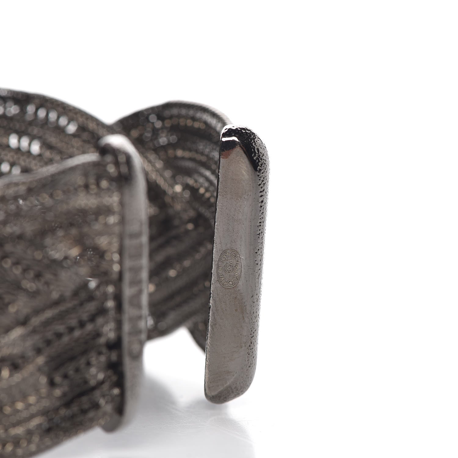 Chanel Ruthenium Cuff Bracelet 4 of 4