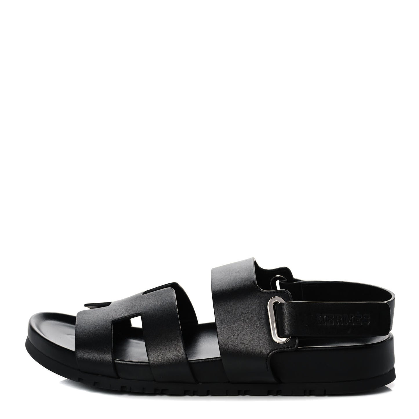 Calfskin Womens Takara Sandals 38.5 Black