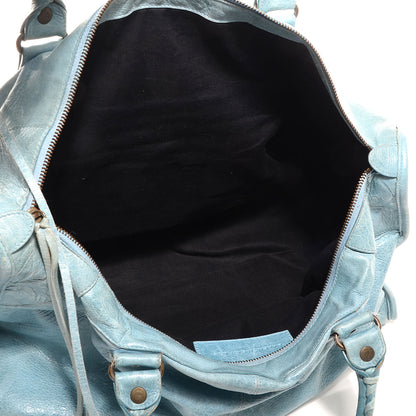 Balenciaga Chevre Work Sky Blue 6 of 10