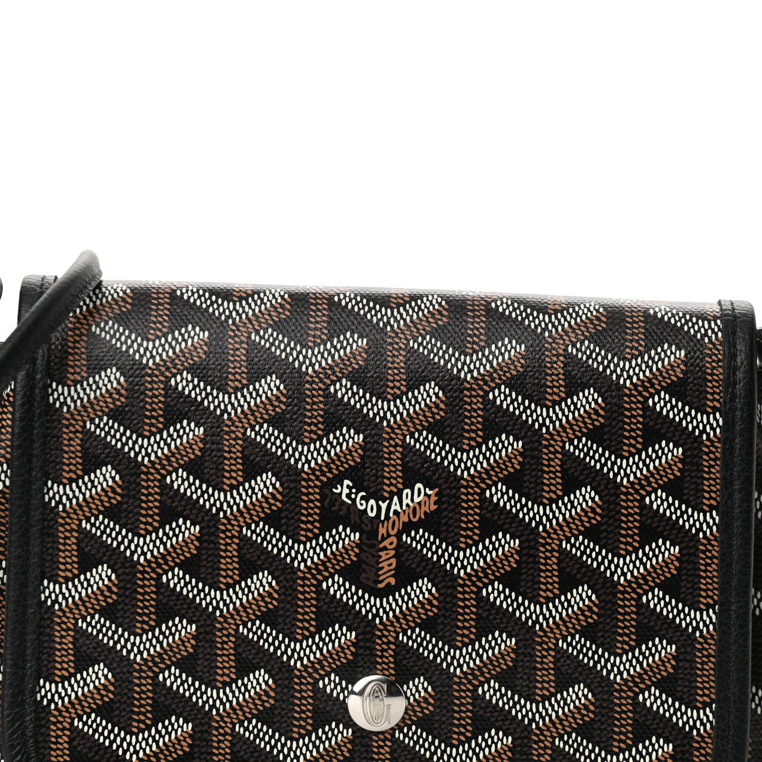 Goyard Goyardine Plumet Wallet Clutch Black 8 of 10