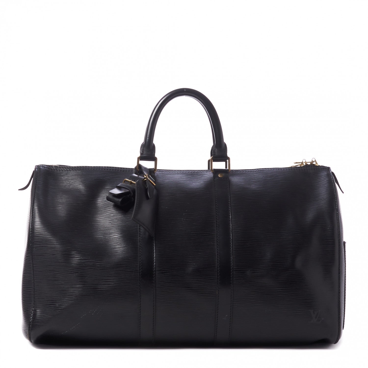 Louis Vuitton Epi Keepall 45 Black 1 of 10