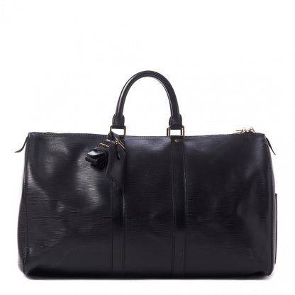 Louis Vuitton Epi Keepall 45 Black 1 of 10
