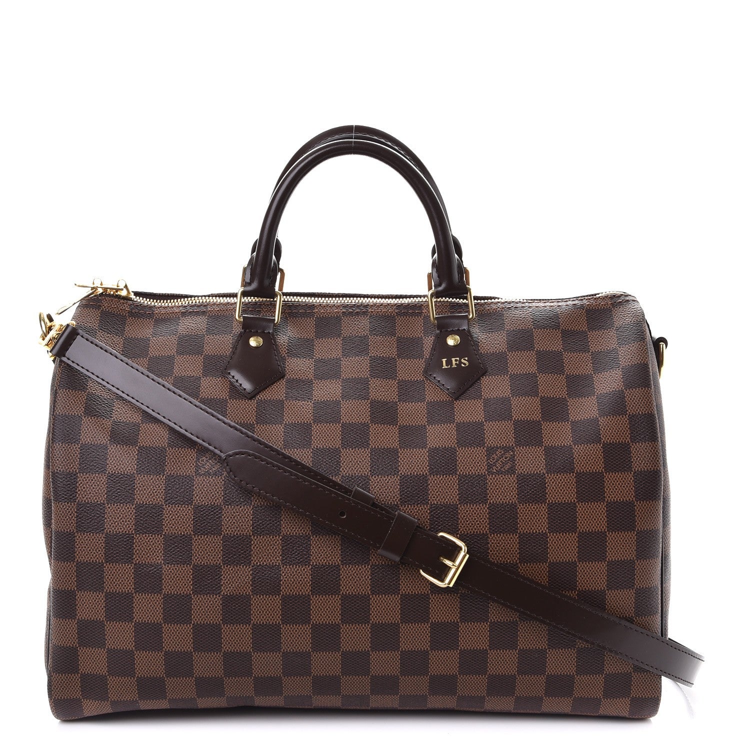 Louis Vuitton Damier Ebene Speedy Bandouliere 35 1 of 9