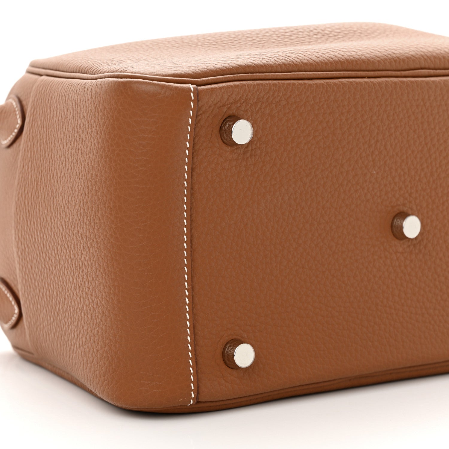 Hermes Taurillon Clemence Lindy 26 Gold 9 of 11